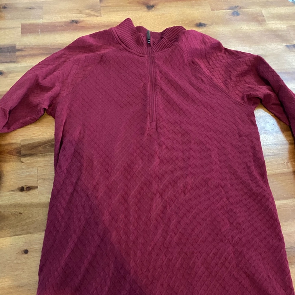 Lululemon half zip running top. Size 10
